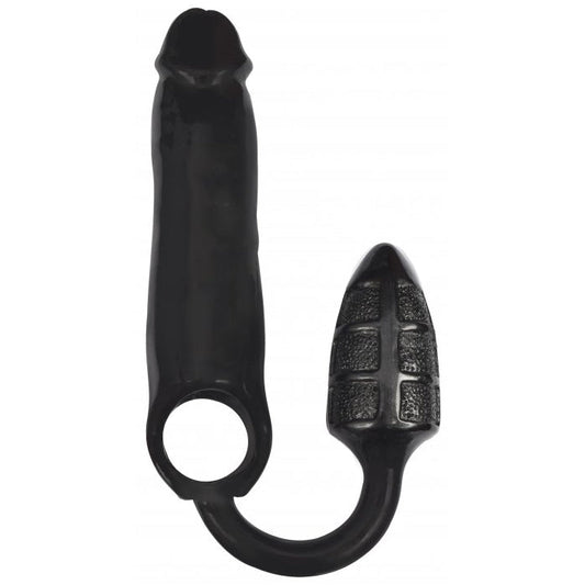ROOSTER XXXPANDER DOUBLE TEXTURE COCKSHEATH & BUTTPLUG