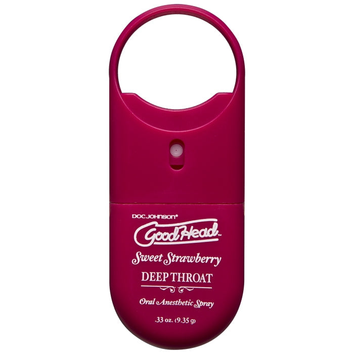 GOODHEAD TO-GO DEEP THROAT SPRAY - STRAWBERRY