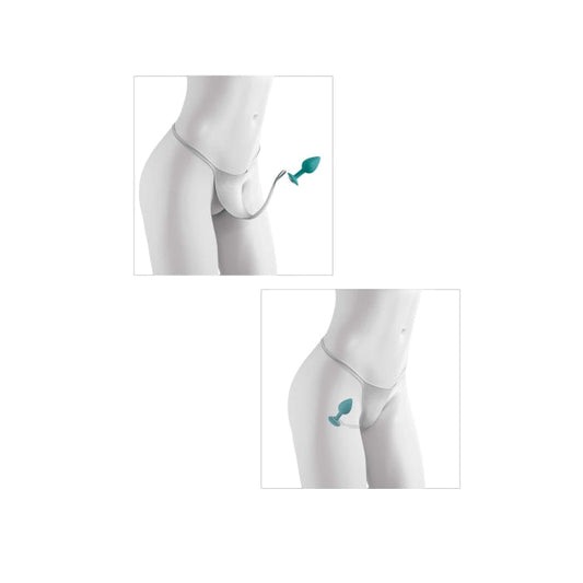 * 5% OFF! * HOOKUP PANTIES CROTCHLESS SECRET GEM - FITS XL-XXL
