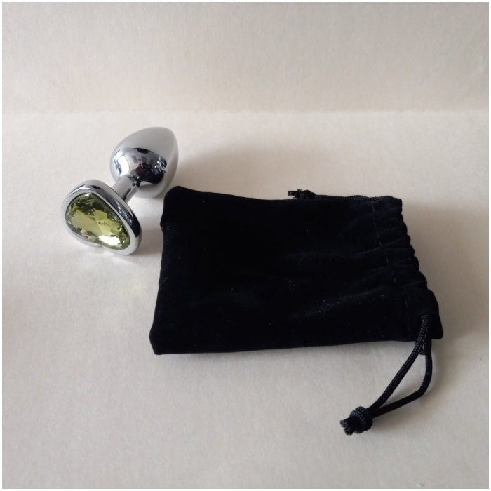 STEEL BUTT PLUG GREEN