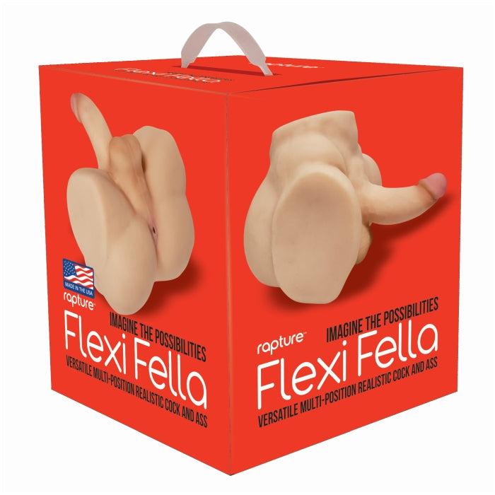 FLEXI FELLA VERS MULTI-POSITION REALISTIC COCK & ASS