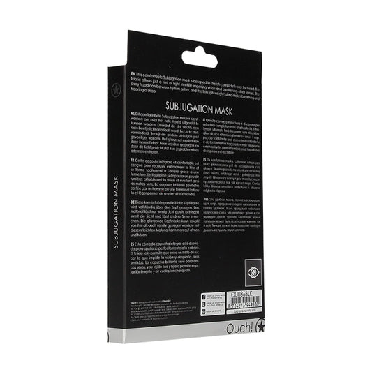 SUBJUGATION MASK - BLACK
