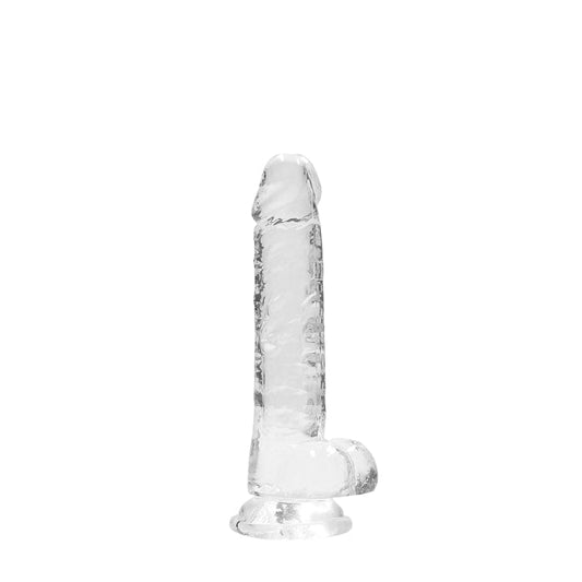 REALISTIC DILDO WITH BALLS 7IN / 17 CM
