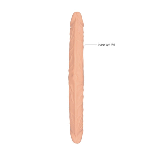 DOUBLE DONG 14IN / 36 CM - FLESH