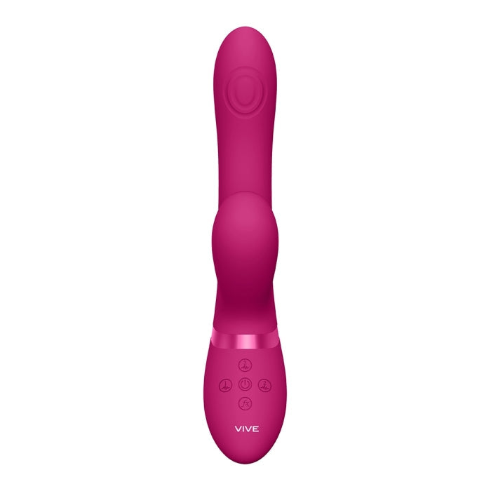 HIDE - AIRWAVE & PULSE WAVE G-SPOT VIBRATOR - PINK