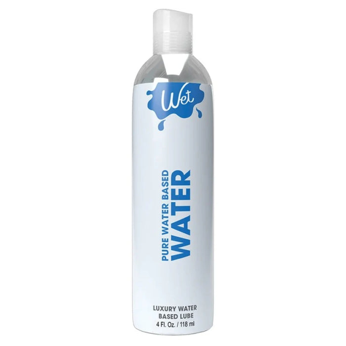 LUBE PURE WATER-BASED 4OZ WATER WET