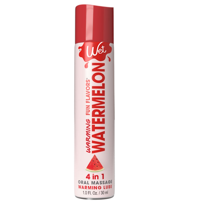 WARMING LUBE 1OZ WATERMELON 4-IN-1 FUN FLAVORS