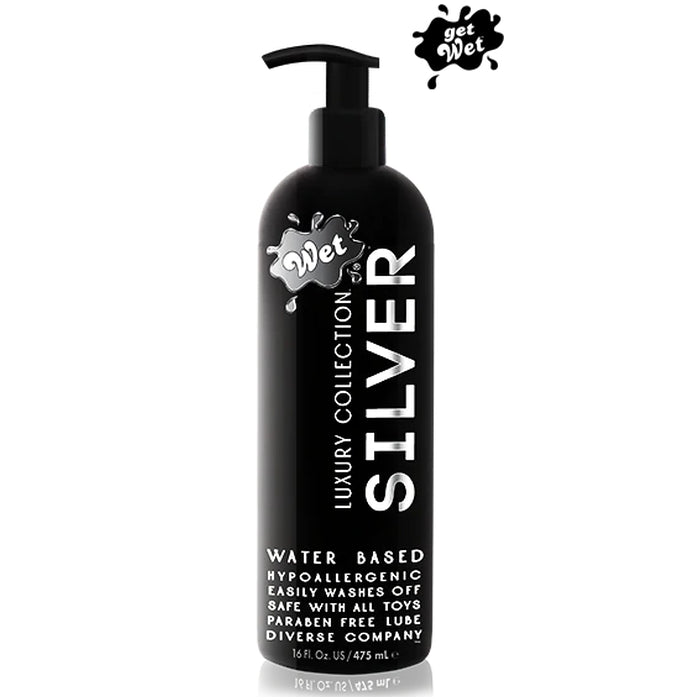 WET SILVER WATER BASED 16OZ
