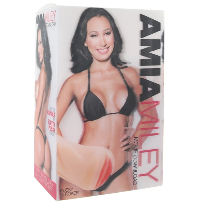 AMIA MILEY - PUSSY STROKER 3D