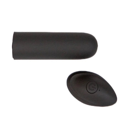 PINK PUSSYCAT VIBRATING REMOTE CONTROL BULLET - BLACK