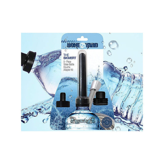 THE SKWERT 5 PIECE WATER BOTTLE DOUCHE ADAPTER KIT