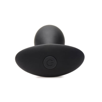 ROOSTER RUMBLER VIBRATING SILICONE ANAL PLUG - LARGE