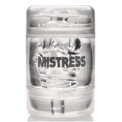 MASTURBATOR CLEAR MISTRESS DOUBLE SHOT ASS/MOUTH MINI