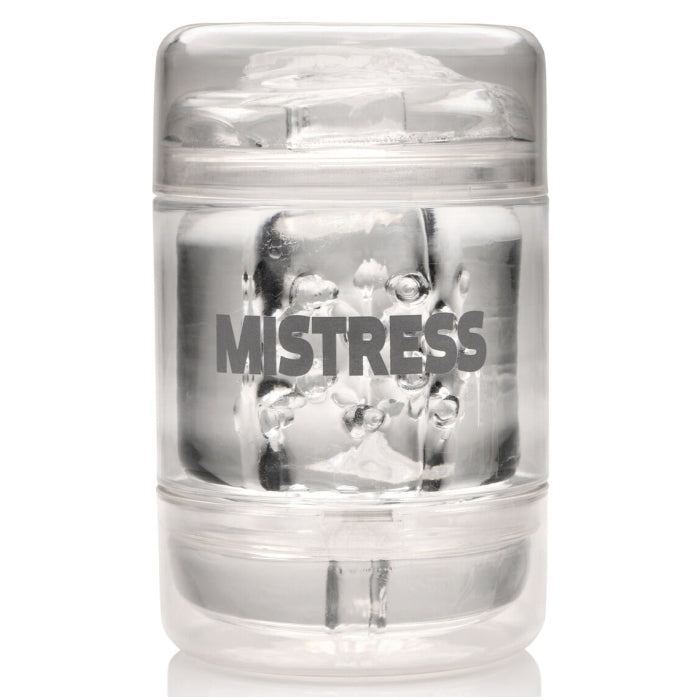 MASTURBATOR CLEAR MISTRESS DOUBLE SHOT PUSSY/ASS MINI