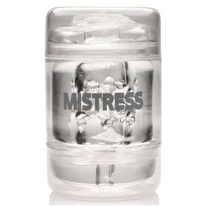 MASTURBATOR CLEAR MISTRESS DOUBLE SHOT PUSSY/ASS MINI