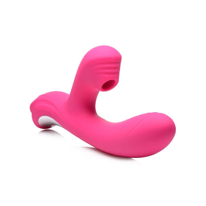 POWER BUNNIES SHUDDERS 30X RECHARGE SUCTION VIBE - MAGENTA