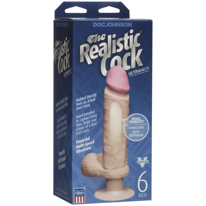 ULTRA REALISTIC VIBRATING 6 COCK MS