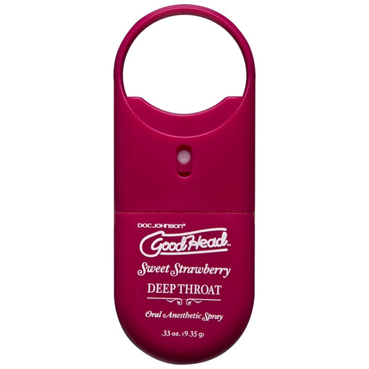 GOODHEAD TO-GO DEEP THROAT SPRAY - STRAWBERRY
