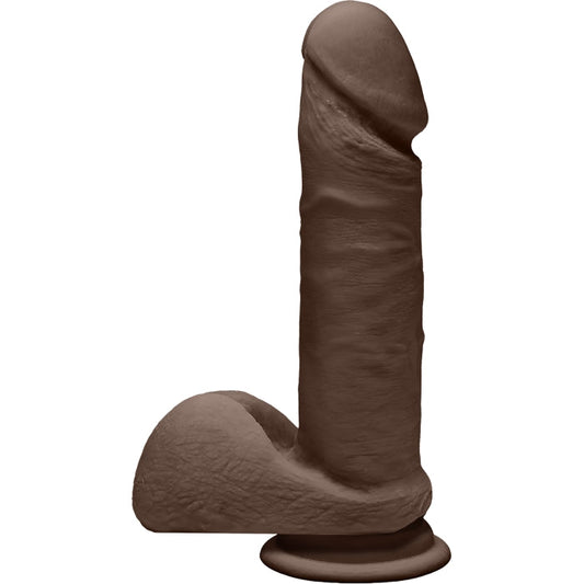 THE D PERFECT D 7" W/ BALLS - ULTRASKYN - CHOCOLATE