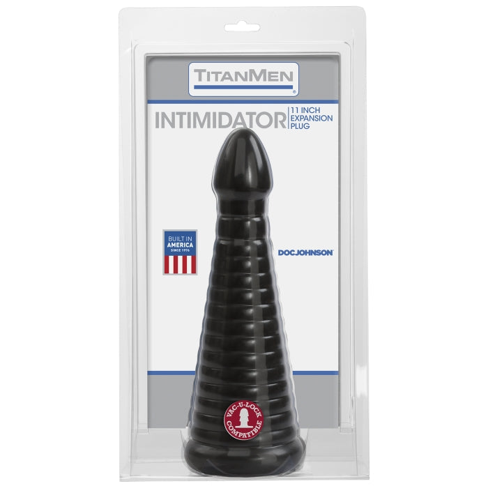 TITANMEN INTIMIDATOR 11" EXPANSION PLUG - BLACK