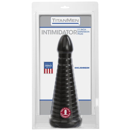 TITANMEN INTIMIDATOR 11" EXPANSION PLUG - BLACK