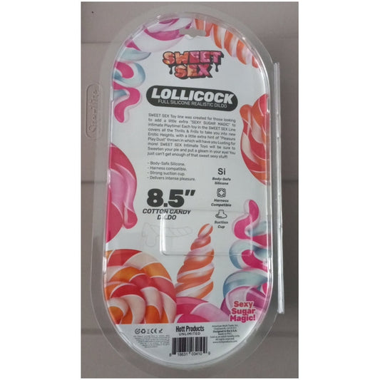 SWEET SEX LOLLICOCK MULTI SPEED 8" DILDO W/SUCTION