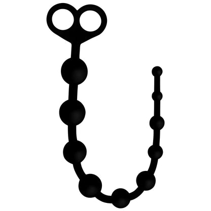 10 JOYS ANAL BEADS - BLACK