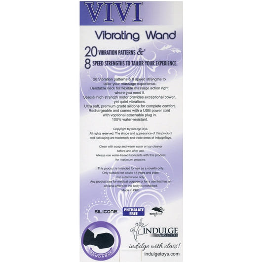 VIVI VIBRATOR - BLACK