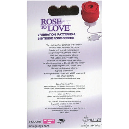 ROSE TO LOVE - RED