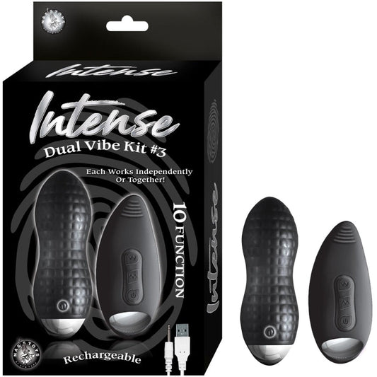 INTENSE DUAL VIBE KIT #3-BLACK