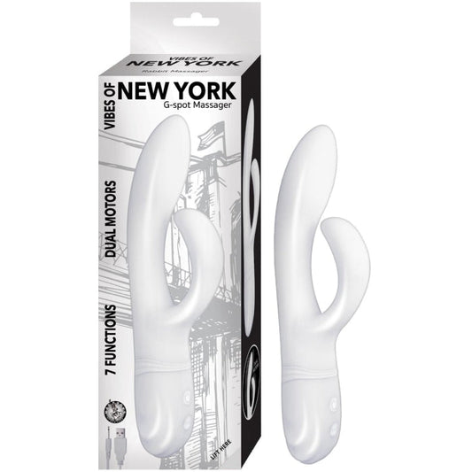 VIBES OF NEW YORK G-SPOT MASSAGER-WHITE