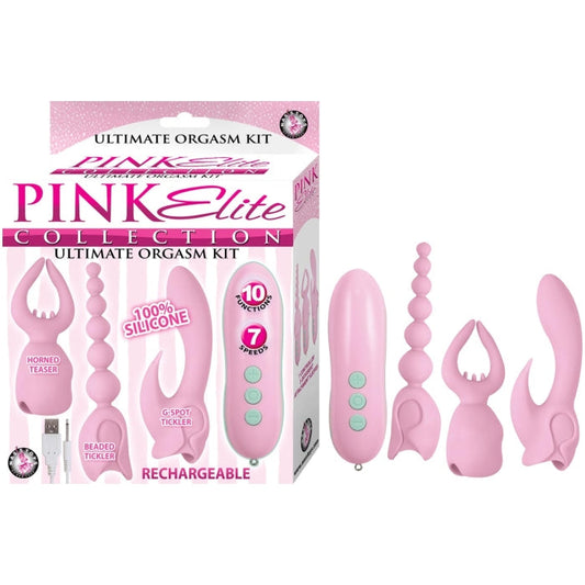 PINK ELITE COLLECTION ULTIMATE ORGASM KIT - PINK
