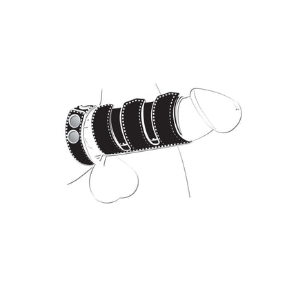 BALLGEAR COCK STRAP WITH SHEATH-BLACK
