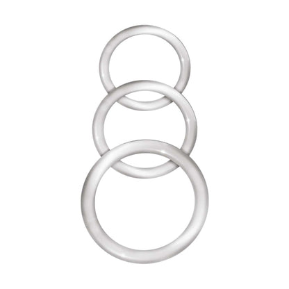 ENHANCER SILICONE COCKRINGS-CLEAR