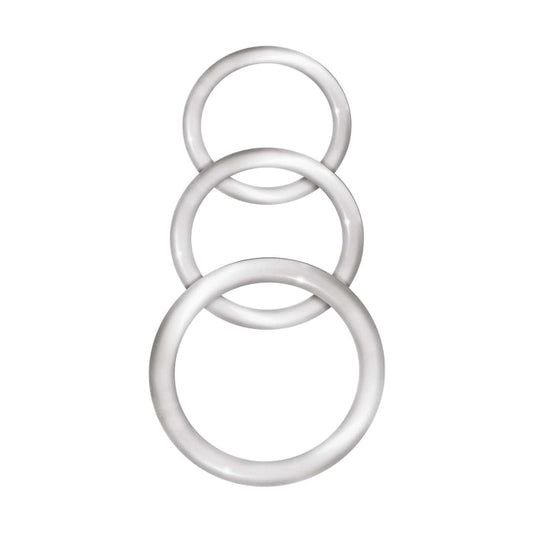 ENHANCER SILICONE COCKRINGS-CLEAR