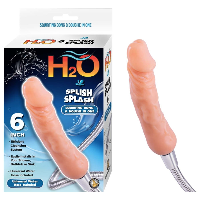 H20 6" SPLISH SPLASH-WHITE