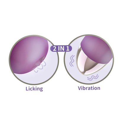 CLIT-TASTIC INTENSE DUAL MASSAGER-LAVENDER