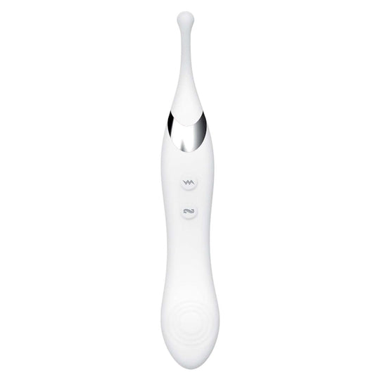 CLIT-TASTIC AROUSING CLIT TEASER W/ATTACHMENTS - WHITE