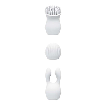 CLIT-TASTIC AROUSING CLIT TEASER W/ATTACHMENTS - WHITE