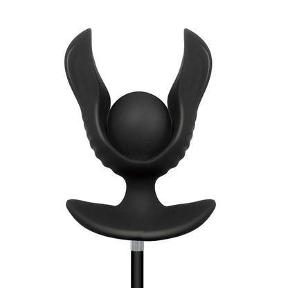 ATOMIC VIBRATING INFLATABLE PLUG - BLACK