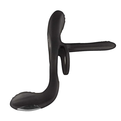 ENHANCER VIBRATING LOVERS RING - BLACK