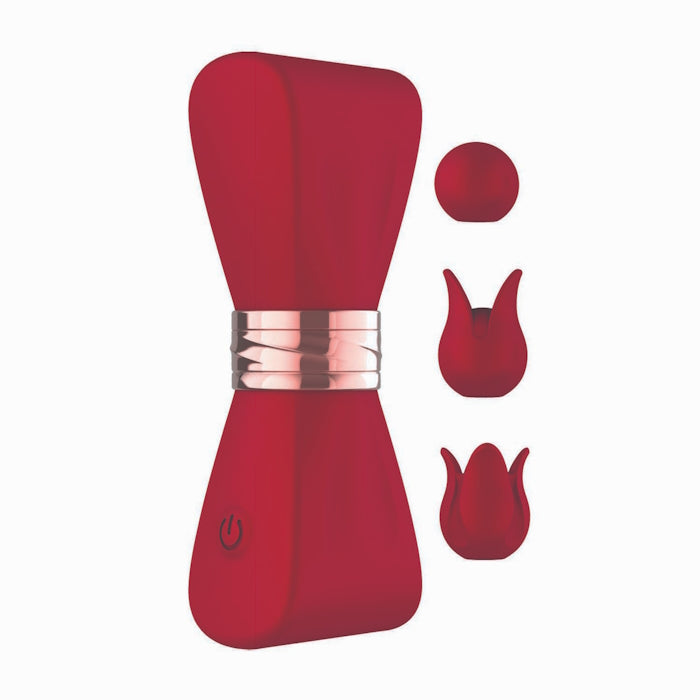 GOLD GLAM TRI-TIP VIBE - RED