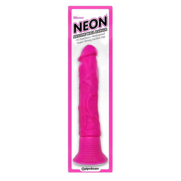 NEON SILICONE WALL BANGER - PINK