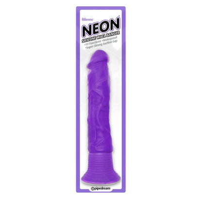 NEON SILICONE WALL BANGER - PURPLE