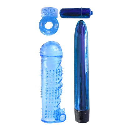 CLASSIX ULTIMATE PLEASURE COUPLES KIT - BLUE