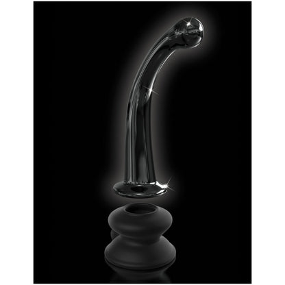 ICICLES NO. 87 - WITH SILICONE SUCTION CUP - BLACK 6"