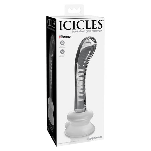 ICICLES NO 88 - WITH SILICONE SUCTION CUP - CLEAR 6"