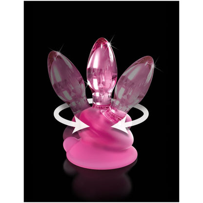 ICICLES NO. 90 - WITH SILICONE SUCTION CUP - PINK 3.5"