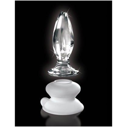 ICICLES NO. 91 - WITH SILICONE SUCTION CUP - CLEAR 4"