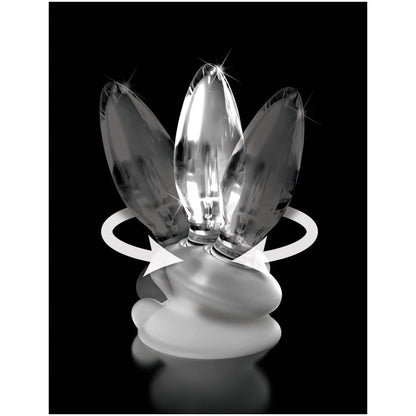 ICICLES NO. 91 - WITH SILICONE SUCTION CUP - CLEAR 4"